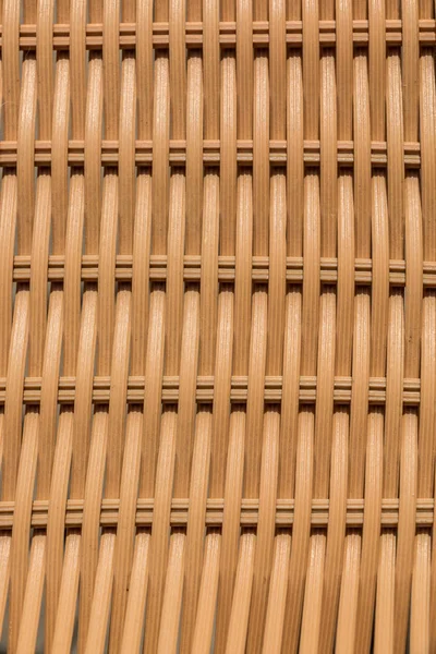 Beige wattled structures of garden chairs for background — Stock Photo, Image