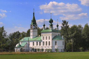Tutaev kasabası. Yaroslavl bölgesi. Rusya.