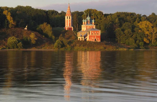 Tutaev Kazan Transfiguration Church Monument Architecture Église Xviiie Siècle Volga — Photo