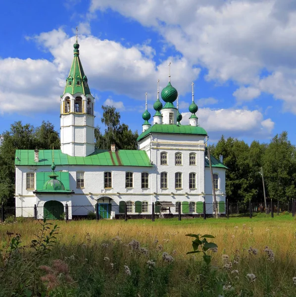 Στην Πόλη Τουτάεβ Περιοχή Γιαροσλάβλ Ρωσία — Φωτογραφία Αρχείου