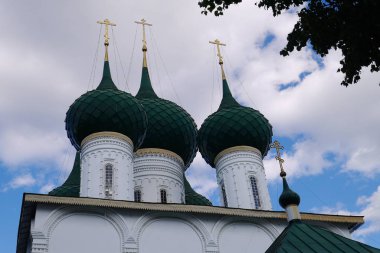   Fyodorovsky Katedrali. Yaroslavl. Rusya'nın Altın Yüzüğü.