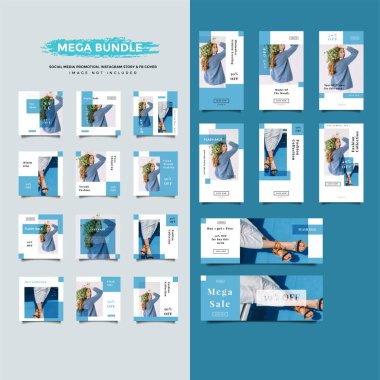 moda sosyal medya promosyon koleksiyonu