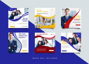 İş Sosyal medya postası tasarım şablonu