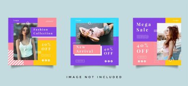 Moda Sosyal medya tanıtım tasarımı