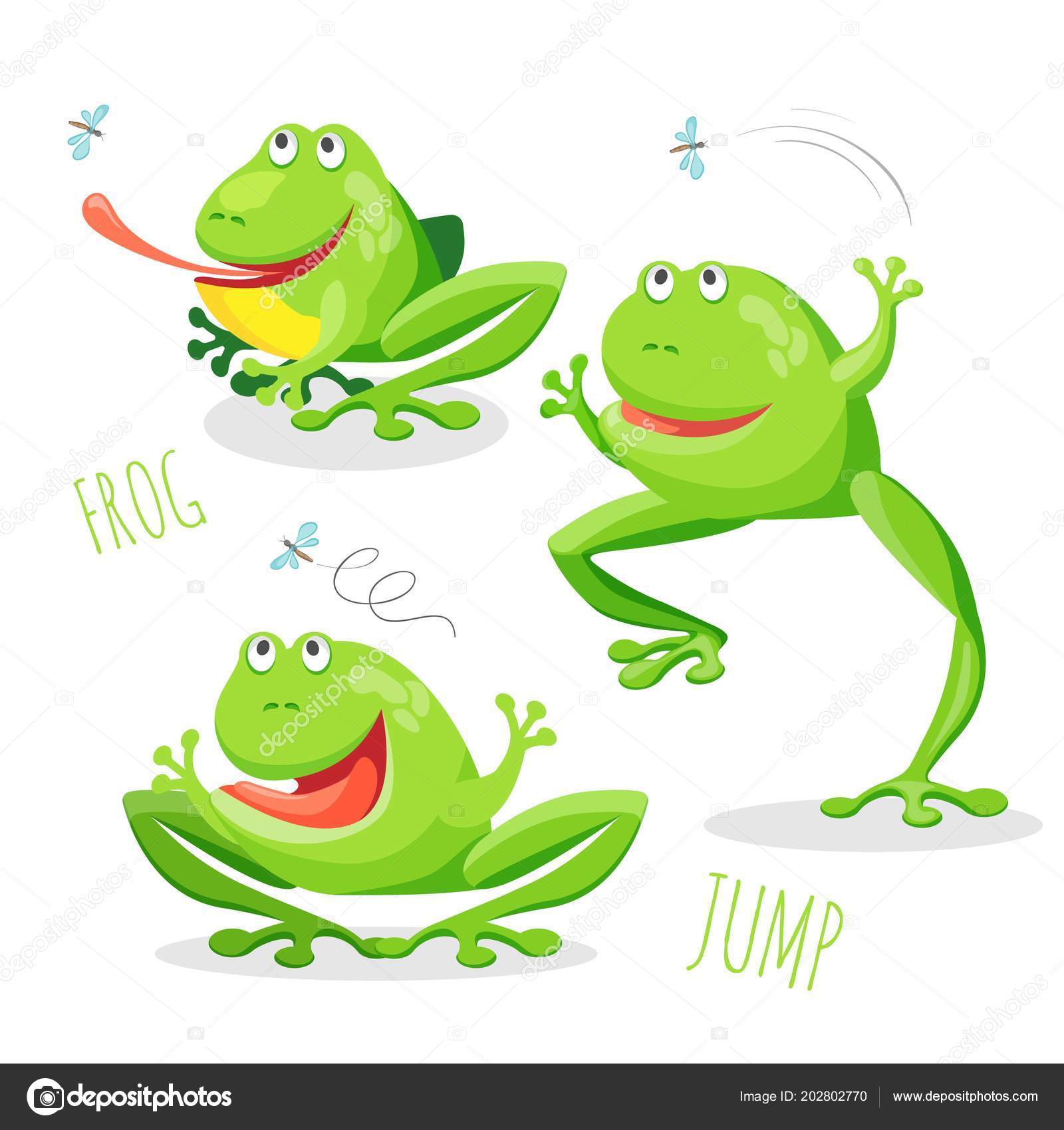 Funny cartoon jumping frog set vector sketch drawing Stock Vector Image by ©godruma #202802770 Funny cartoon jumping frog set vector sketch drawing Stock Vector Image by ©godruma #202802770
