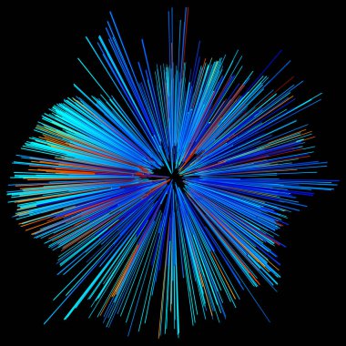 Soyut büyük veri arka plan duvar kağıdı tasarımı. Parlaklık renkli çizgiler ve küpler ile hareket deseni doku. Modern ışık parlak zemin illüstrasyon. 3d render