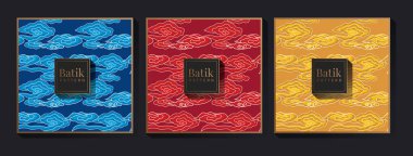 Batik kumaş desen arka plan