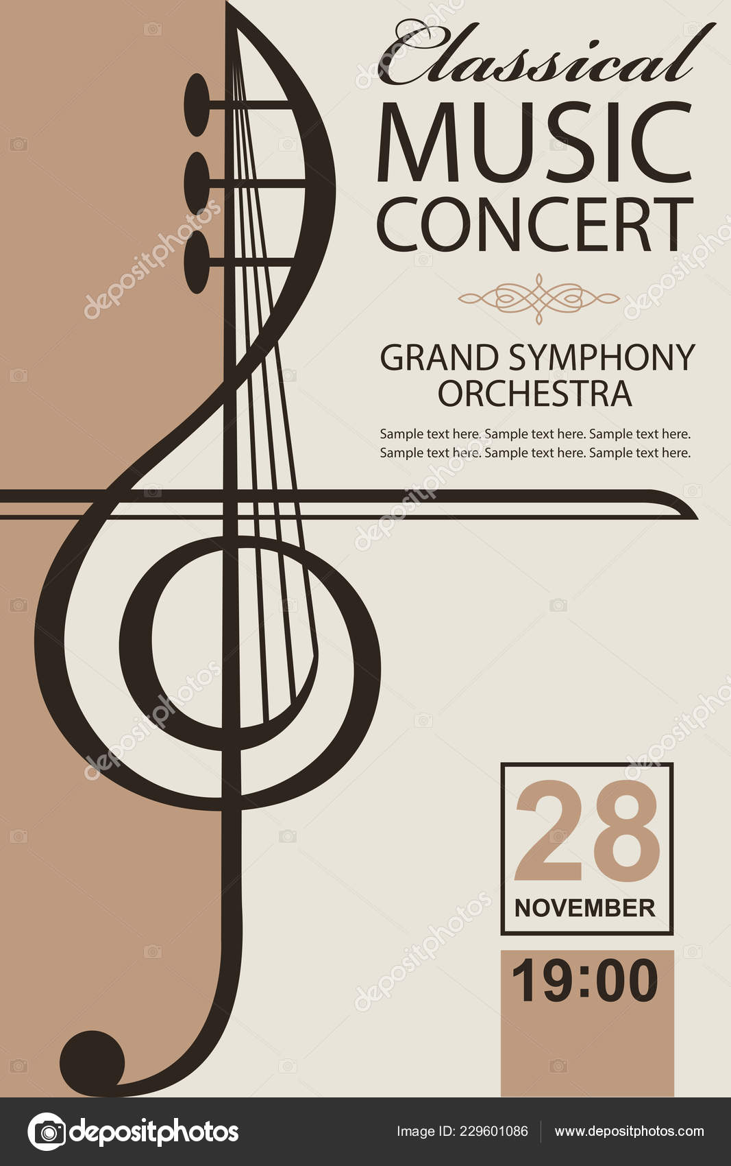 Classical Concert Poster