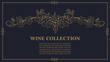 resimde üzüm yaprakları ile demet