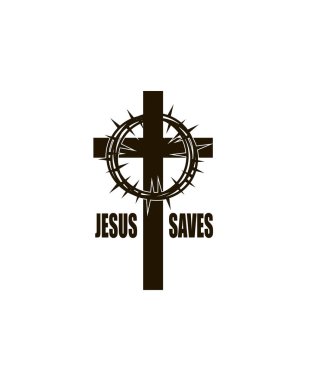 dikenler ve çapraz simge taç