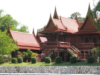 Templo asiático en Tailandia