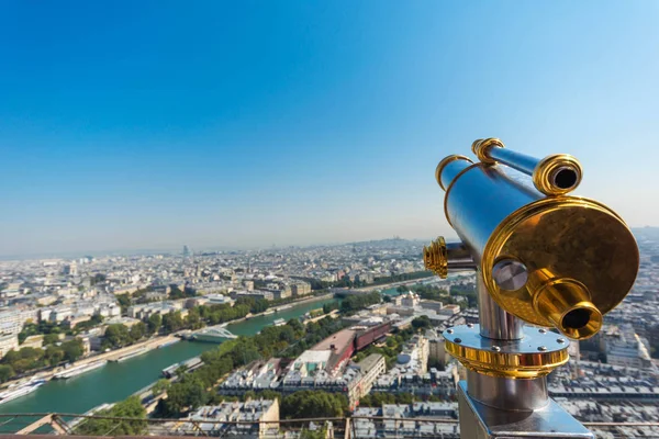 エッフェル塔から見たパリの街の景色 — ストック写真