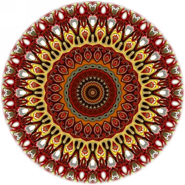 Renkli dijital sanat, oryantal model, geometrik doku, mistik motifi, arka plan, fantastik tasarım. 