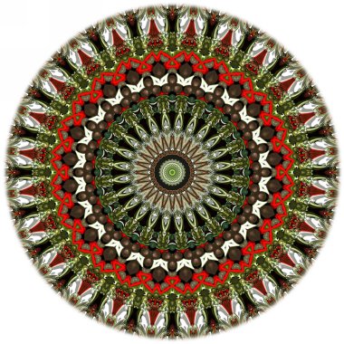 Renkli dijital sanat, oryantal model, geometrik doku, mistik motifi, arka plan, fantastik tasarım. 