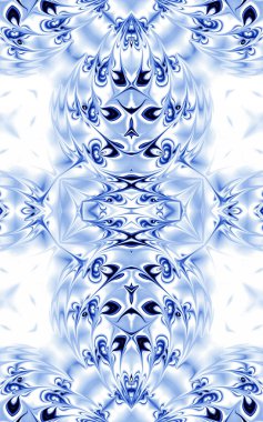 Renkli dijital sanat, oryantal model, geometrik doku, mistik motifi, arka plan, fantastik tasarım. 