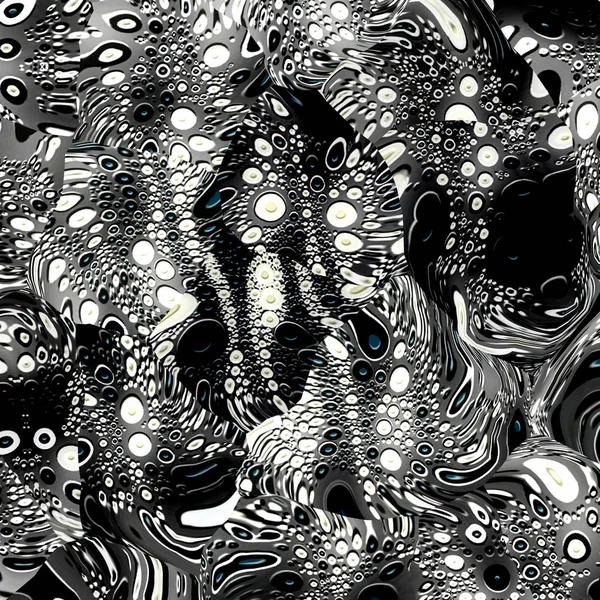 Барвисте Цифрове Мистецтво Східний Візерунок Геометрична Текстура Містичний Мотив Абстрактний — стокове фото