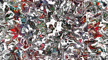 Renkli dijital sanat, oryantal model, geometrik doku, mistik motifi, arka plan, fantastik tasarım. 