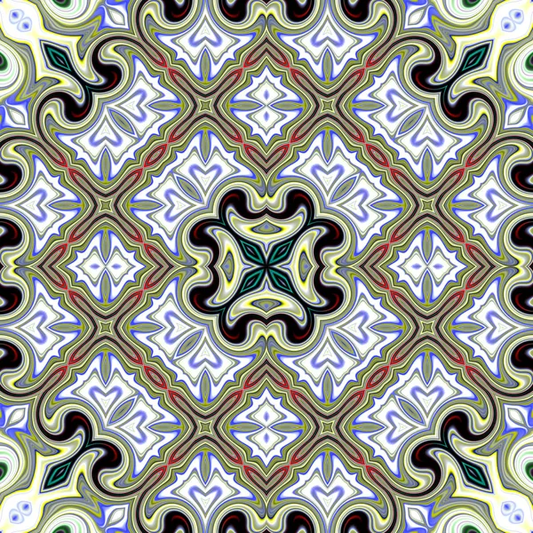 Renkli dijital sanat, oryantal model, geometrik doku, mistik motifi, arka plan, fantastik tasarım. 