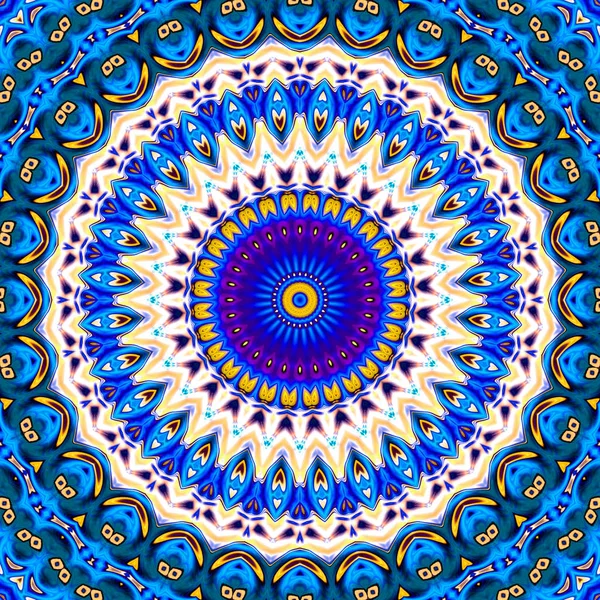 Renkli dijital sanat, oryantal model, geometrik doku, mistik motifi, arka plan, fantastik tasarım. 