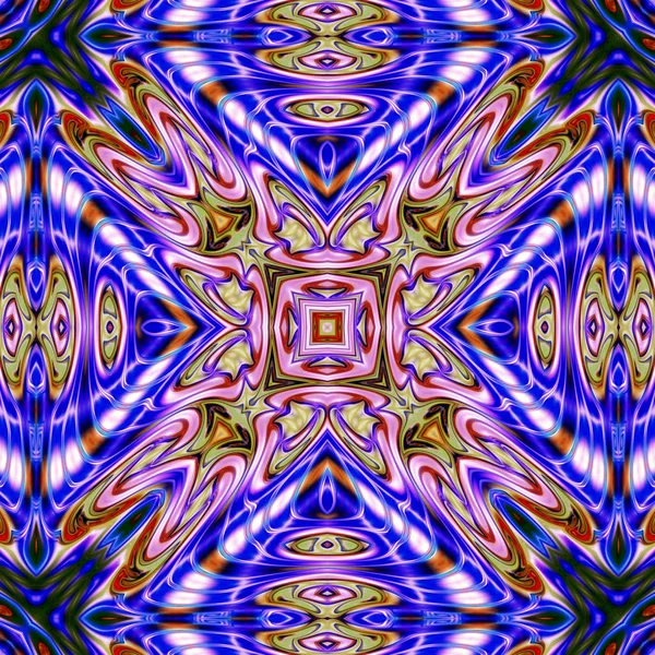 Renkli dijital sanat, oryantal model, geometrik doku, mistik motifi, arka plan, fantastik tasarım. 