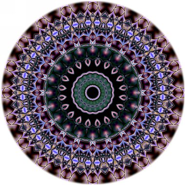 Renkli dijital sanat, oryantal model, geometrik doku, mistik motifi, arka plan, fantastik tasarım. 