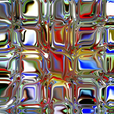 Renkli dijital sanat, oryantal model, geometrik doku, mistik motifi, arka plan, fantastik tasarım. 