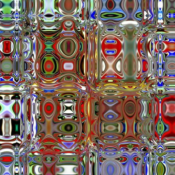 Renkli dijital sanat, oryantal model, geometrik doku, mistik motifi, arka plan, fantastik tasarım. 