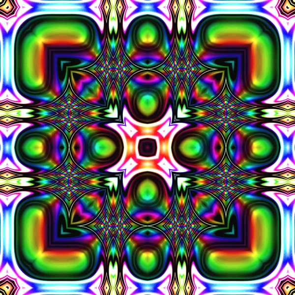 Renkli dijital sanat, oryantal model, geometrik doku, mistik motifi, arka plan, fantastik tasarım. 