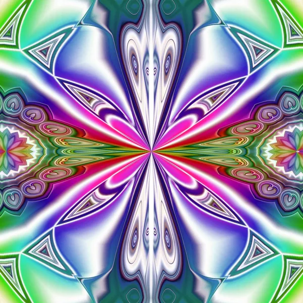 Renkli dijital sanat, oryantal model, geometrik doku, mistik motifi, arka plan, fantastik tasarım. 