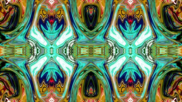 Colorful digital art, Oriental pattern, geometric texture, Mystical motif, Abstract background, Fantastic design.