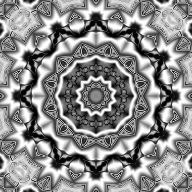 Renkli dijital sanat, oryantal model, geometrik doku, mistik motifi, arka plan, fantastik tasarım. 