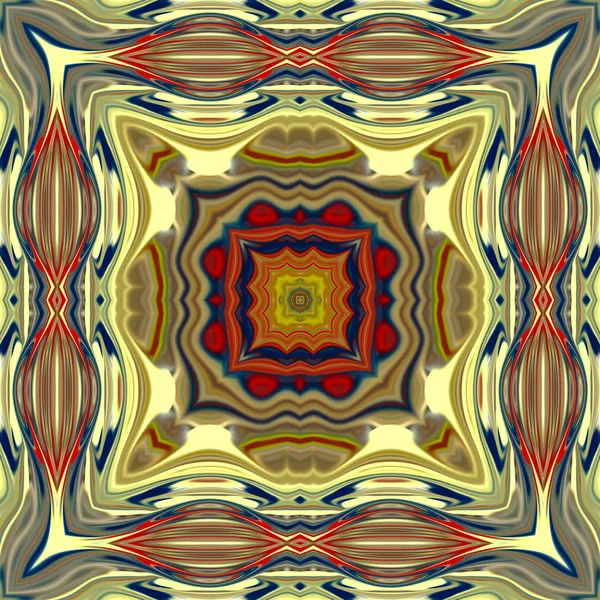 Renkli dijital sanat, oryantal model, geometrik doku, mistik motifi, arka plan, fantastik tasarım. 