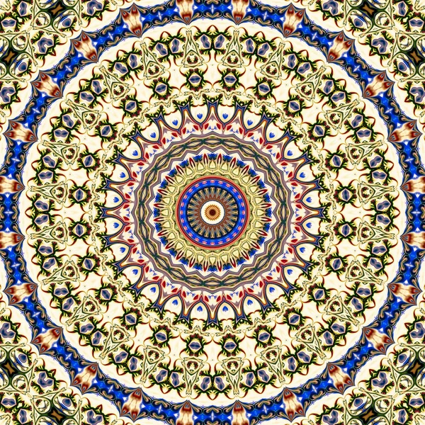 Renkli dijital sanat, oryantal model, geometrik doku, mistik motifi, arka plan, fantastik tasarım. 