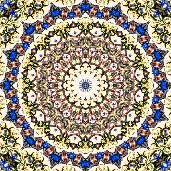 Renkli dijital sanat, oryantal model, geometrik doku, mistik motifi, arka plan, fantastik tasarım. 