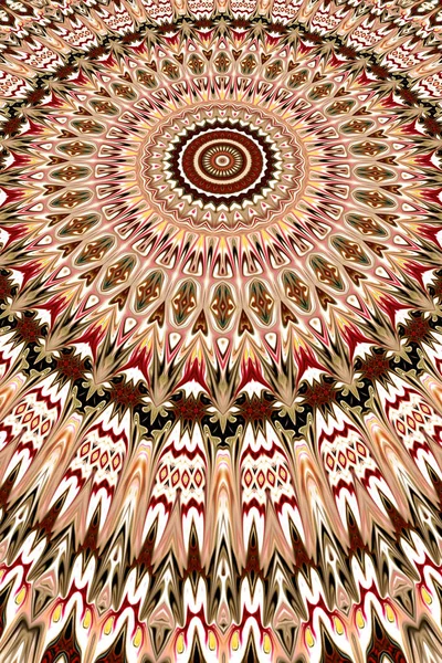 Renkli dijital sanat, oryantal model, geometrik doku, mistik motifi, arka plan, fantastik tasarım. 