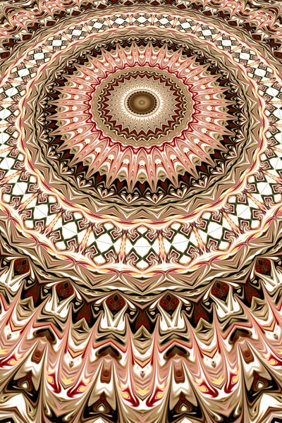 Renkli dijital sanat, oryantal model, geometrik doku, mistik motifi, arka plan, fantastik tasarım. 