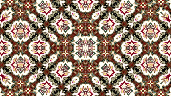 Renkli dijital sanat, oryantal model, geometrik doku, mistik motifi, arka plan, fantastik tasarım. 