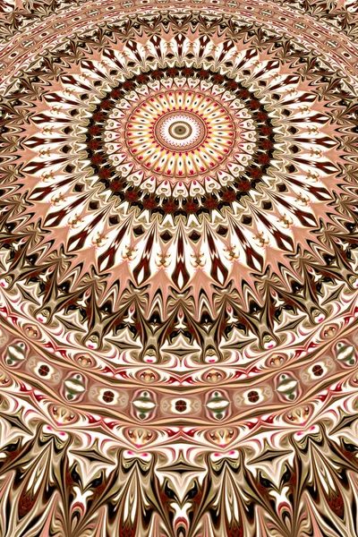 Renkli dijital sanat, oryantal model, geometrik doku, mistik motifi, arka plan, fantastik tasarım. 