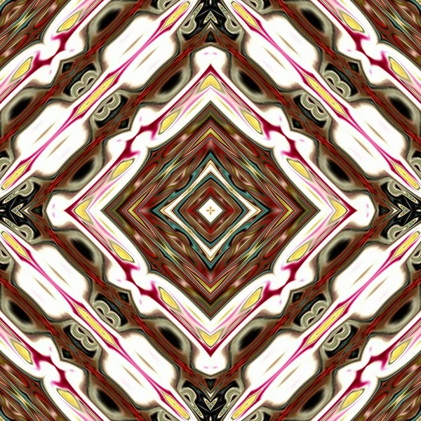 Renkli dijital sanat, oryantal model, geometrik doku, mistik motifi, arka plan, fantastik tasarım. 