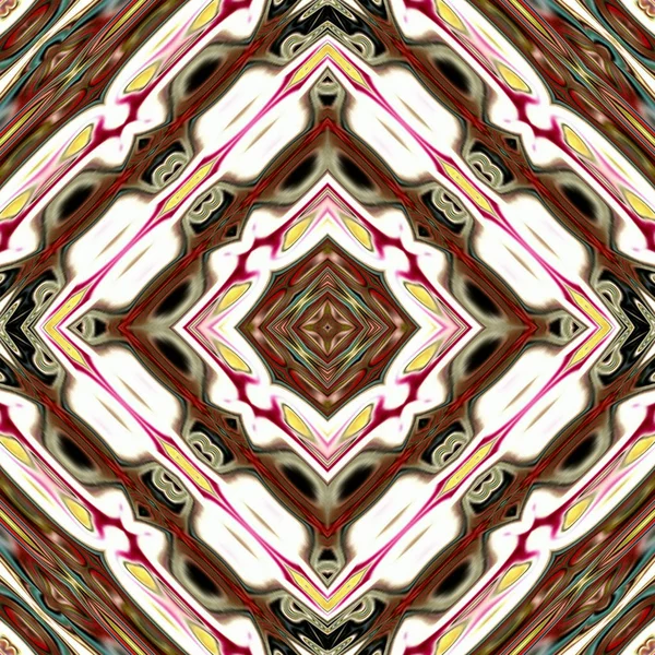 Renkli dijital sanat, oryantal model, geometrik doku, mistik motifi, arka plan, fantastik tasarım. 