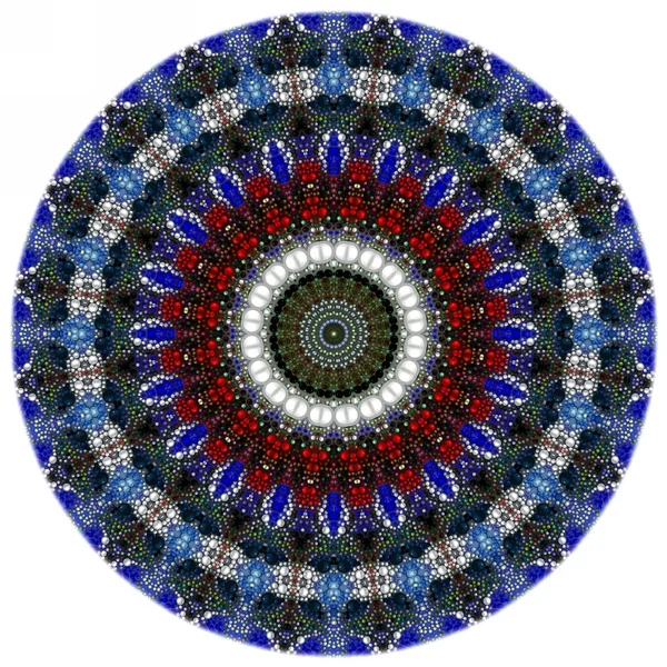 Renkli dijital sanat, oryantal model, geometrik doku, mistik motifi, arka plan, fantastik tasarım. 