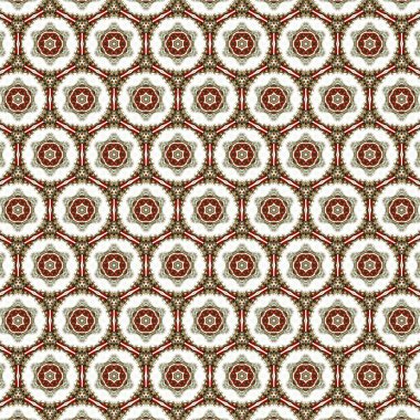 Renkli dijital sanat, oryantal model, geometrik doku, mistik motifi, arka plan, fantastik tasarım. 