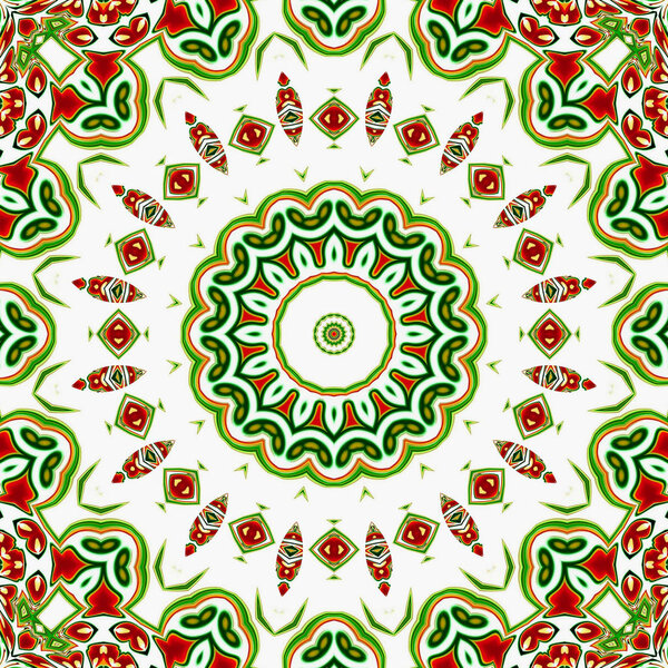 Цветное цифровое искусство, восточный узор, геометрическая текстура, мистический мотив, абстрактный фон, фантастический дизайн
. 