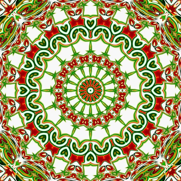 Renkli dijital sanat, oryantal model, geometrik doku, mistik motifi, arka plan, fantastik tasarım. 