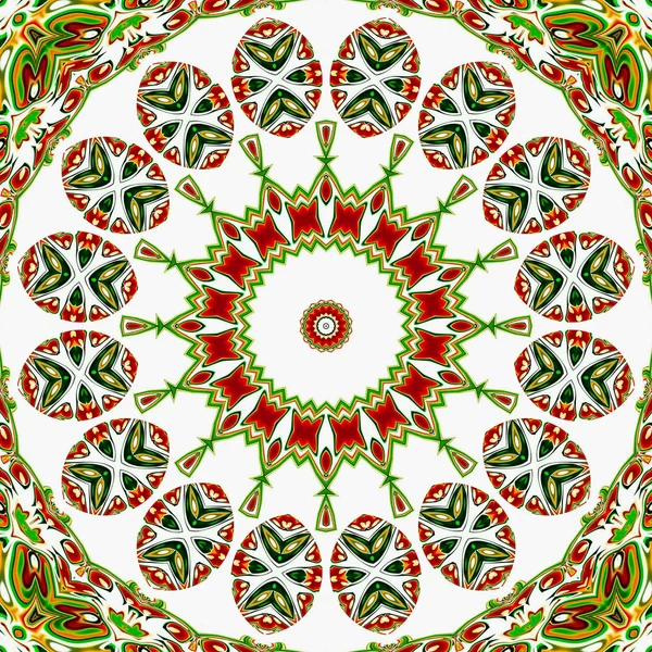 Renkli dijital sanat, oryantal model, geometrik doku, mistik motifi, arka plan, fantastik tasarım. 