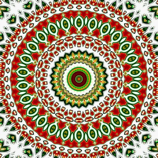 Renkli dijital sanat, oryantal model, geometrik doku, mistik motifi, arka plan, fantastik tasarım. 