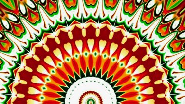 Renkli dijital sanat, oryantal model, geometrik doku, mistik motifi, arka plan, fantastik tasarım. 