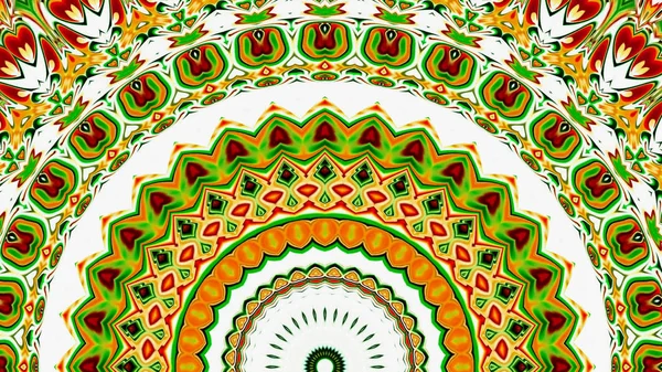 Renkli dijital sanat, oryantal model, geometrik doku, mistik motifi, arka plan, fantastik tasarım. 