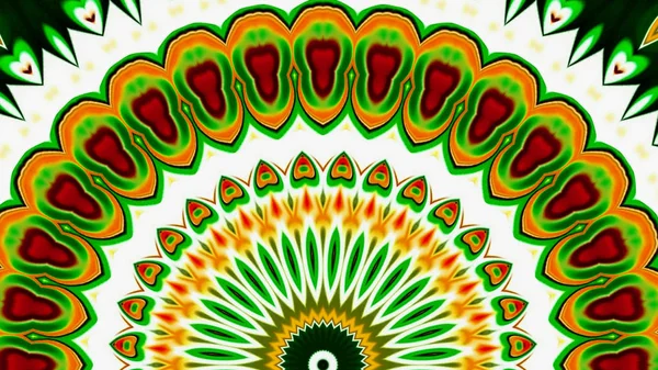 Renkli dijital sanat, oryantal model, geometrik doku, mistik motifi, arka plan, fantastik tasarım. 