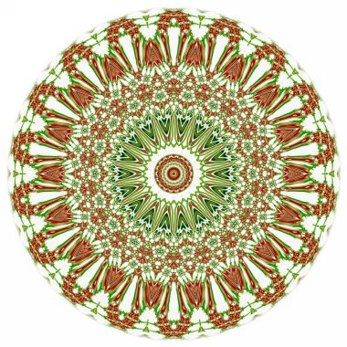 Renkli dijital sanat, oryantal model, geometrik doku, mistik motifi, arka plan, fantastik tasarım. 